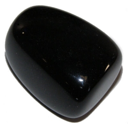 Silver Sheen obsidian Stone Tumble Stone
